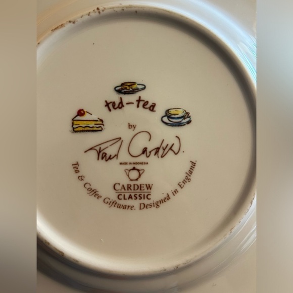 Paul Cardew 8” Tea Bear Set of 4 Plates ceramic Vintage - Picture 4 of 6